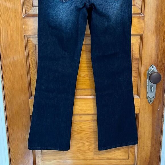 William Rast Midrise Crop Boot Cut Dark Wash Jeans Women’s 24 - Picture 6 of 9